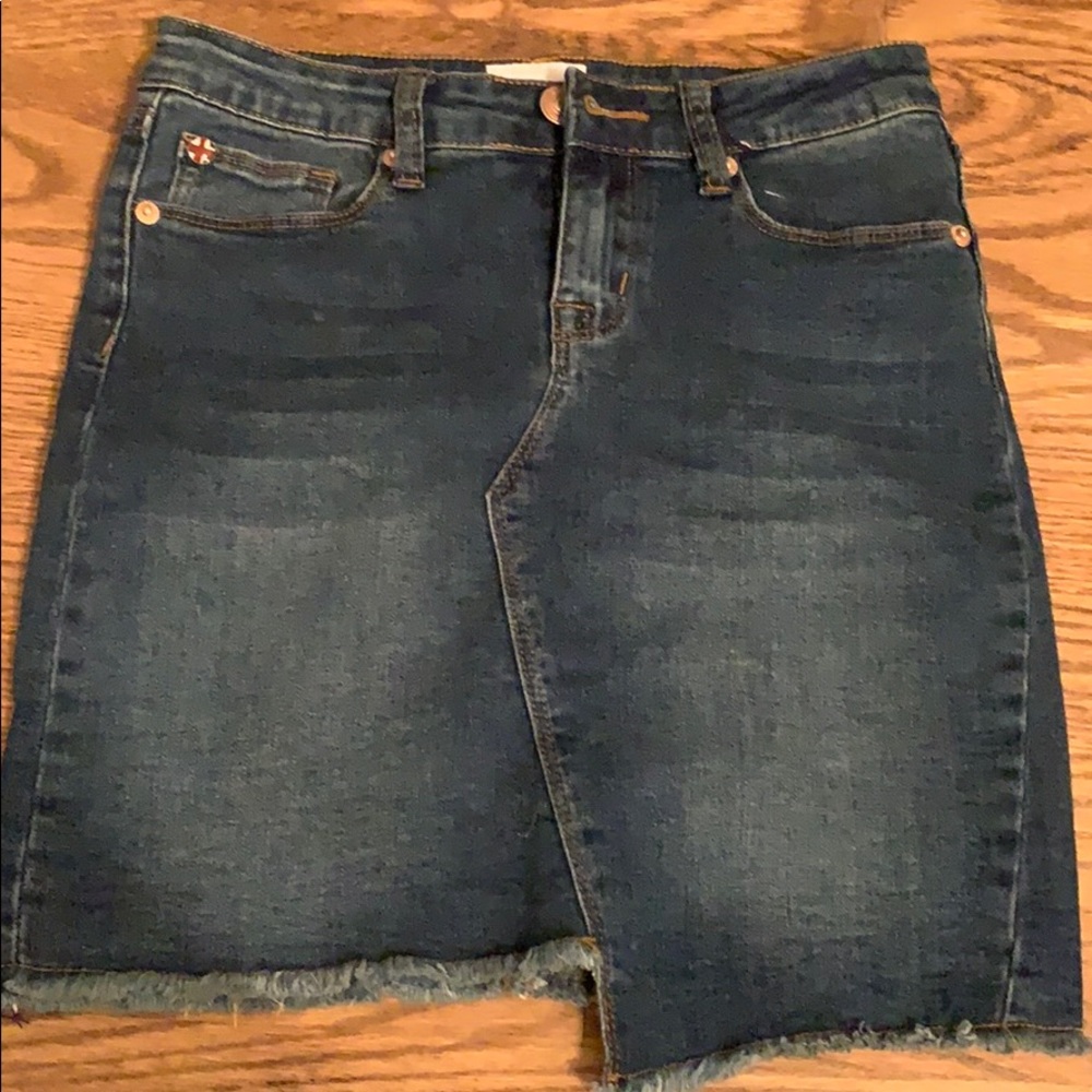 Never worn Hudson jean skirt